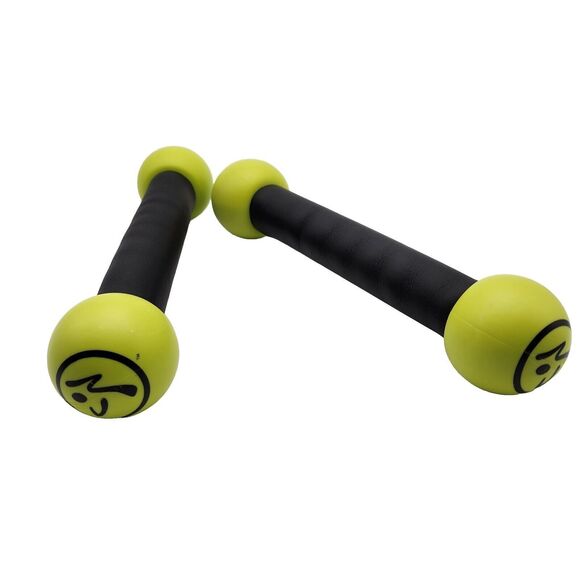 Zumba Fitness Exhilarate Body Shaping System 5 DVDs, Hand Weight Toning Sticks - Picture 4 of 5